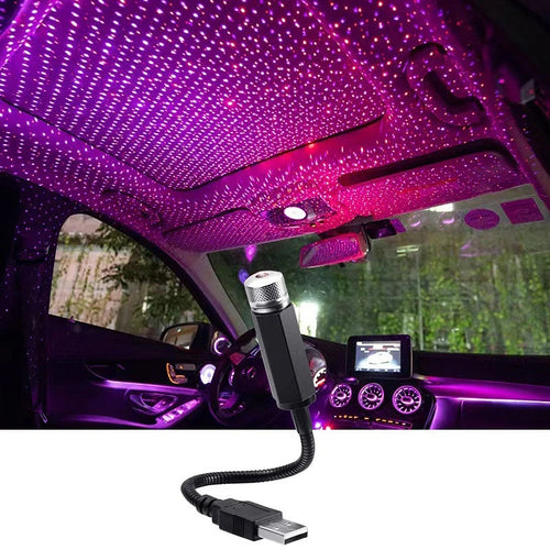 Projecteur LED Étoiles pour Voiture et Intérieur – Ambiance Galaxie Magique