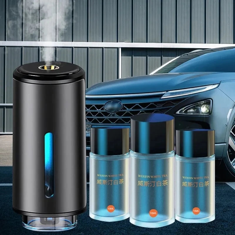 Diffuser d’huiles essentielles voiture – Diffuseur USB électrique & désodorisant aromathérapie