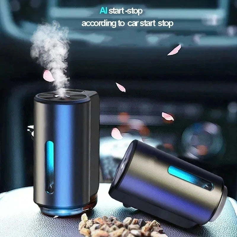 Diffuser d’huiles essentielles voiture – Diffuseur USB électrique & désodorisant aromathérapie