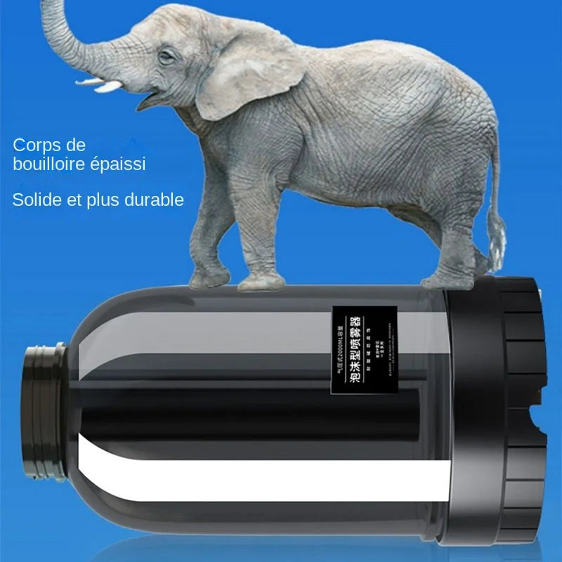 Pulvérisateur Mousse Voiture 2L – Nettoyage Haute Pression à Main avec 3 Buses | Vitres, Carrosserie & Jantes